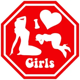 naklejka-samoprzylepna-13x13cm-i-love-girls-wzory