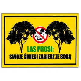tabliczka-pcv-32x21-smieci-zabierz-ze-soba-wzory