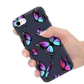 etui-obudowa-matowe-silikonowe-granatowe-do-iphone-7-8-w-motylki-butterfly