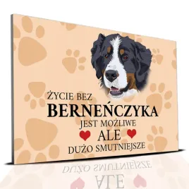 tabliczka-pcv-jasno-brazowy-zycie-bez-bernenczyk-jest-mozliwe-ale-smutne-wz