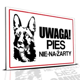 tabliczka-pcv-22x15-uwaga-pies-nie-na-zarty-wzory