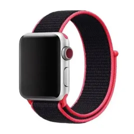 pasek-zamienny-do-apple-watch-38-40-41mm-na-rzep-czarno-rozowy