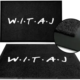 wycieraczka-wejsciowa-czarna-witaj-friends-wzory