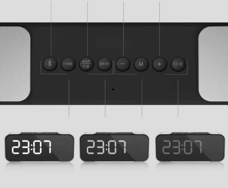 radiobudzik-bluetooth-glosnik-led-stylowy-kolor-czarny