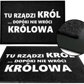 wycieraczka-wejsciowa-czarna-tu-rzadzi-krol-wzory