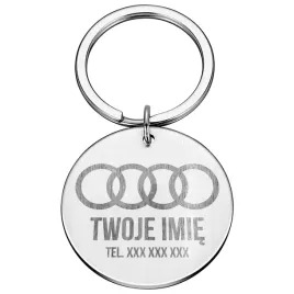 srebrny-brelok-samochodowy-klucze-grawer-audi-wzor
