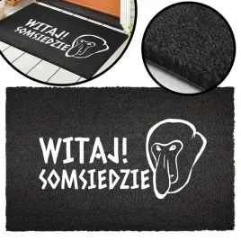 wycieraczka-kokosowa-czarna-witaj-somsiedzie-wzory