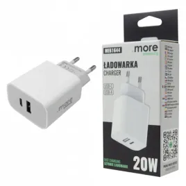 ladowarka-sieciowa-podwojna-20w-usb-c-usb-a-biala-szybkie-ladowanie