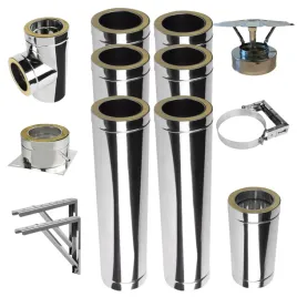 komin-systemowy-kwasoodporny-izolowany-dwuscienny-zewnetrzny-fi-200-dl-7m