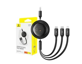 kabel-baseus-free2draw-usb-a-microusb-lightning-usb-c-1-1m-czarny