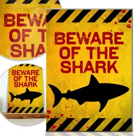 tabliczka-ostrzegawcza-beware-of-the-shark-wzory