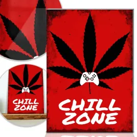 tabliczka-do-pokoju-dla-gracza-chill-zone-wzory
