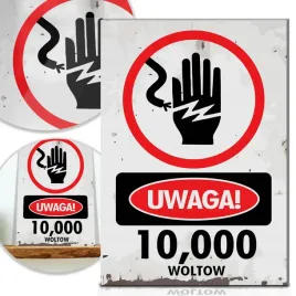 tabliczka-do-pokoju-uwaga-10k-woltow-wiele-wzorow