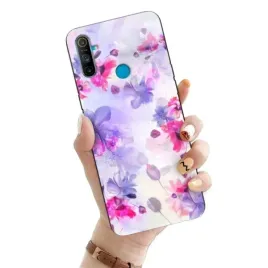 etui-glass-do-realme-c3-kwiaty-flower-natura-wzory