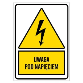 naklejki-ostrzegawcze-uwaga-pod-napieciem-wzory