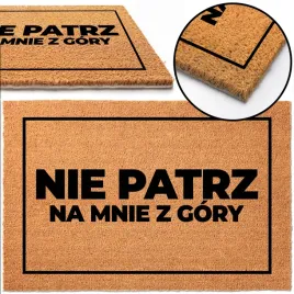wycieraczka-40x60-nie-patrz-na-mnie-z-gory-wzory