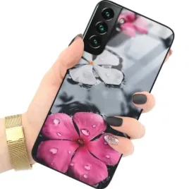 etui-glass-do-samsung-s22-pro-damskie-kwiaty-wzory