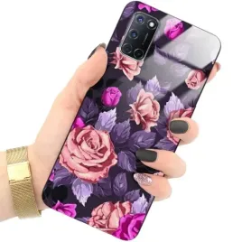 etui-glass-do-oppo-a52-damskie-kwieciste-top-wzory