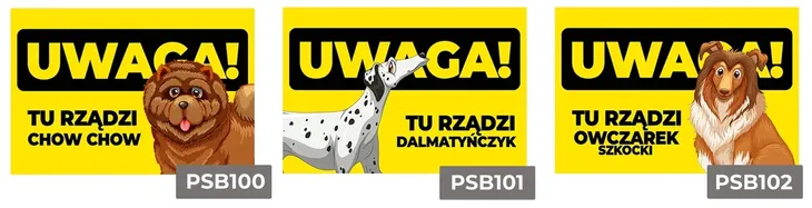 tabliczka-22x15cm-uwaga-dalmatynczyk-wzory-psy-stan-nowy-kod-producenta-tabliczka-ostrzegawcza-uwaga-pies-wzory