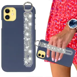 etui-matowe-granat-do-iphone-11-pasek-w-cyrkonie