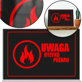 tabliczka-ostrzegawcza-pcv-32x21-ryzyko-pozaru-wzo