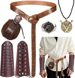 stroj-kostium-rycerz-sredniowieczny-akcesoria-5x-pas-wiedzmin-komplet-bal