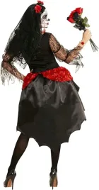 stroj-kostium-muertos-panna-mloda-hiszpanska-komplet-halloween-sukienka-l