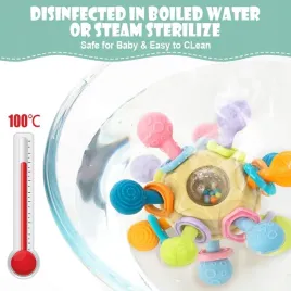 zabawka-sensoryczna-gryzak-dla-niemowlat-silikonowa-motoryczna-grzechotka