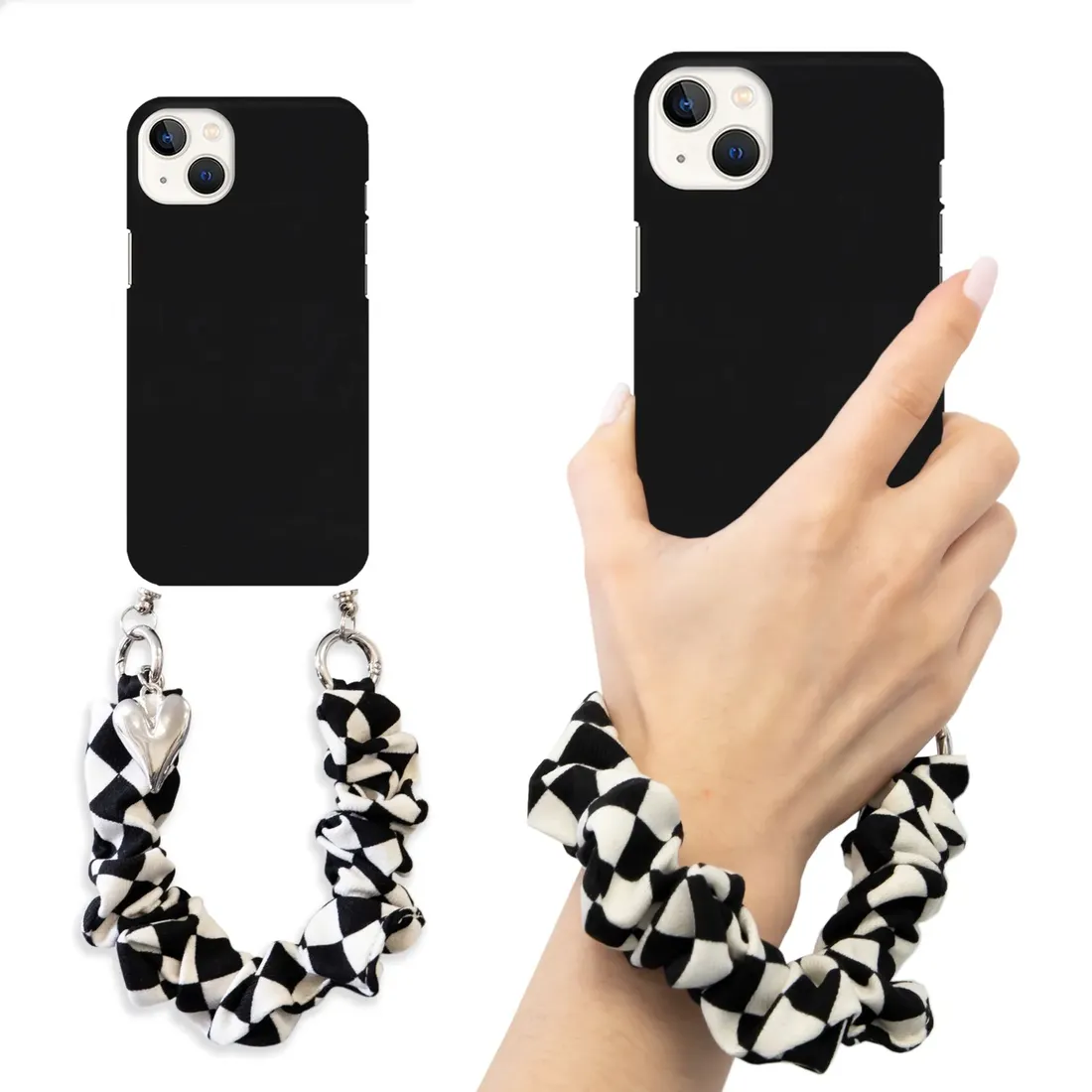 etui-mat-do-iphone-14-plus-lancuszek-czarno-bialy