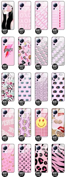 etui-glass-do-xiaomi-13-lite-aesthetic-pattern-wz-kolor-wielokolorowy