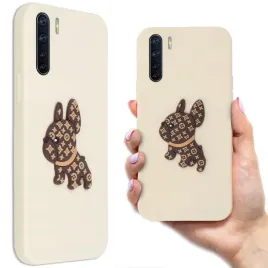 etui-case-matowe-ecru-do-oppo-a91-piesek-3d-mops