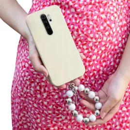 etui-matowe-ecru-korale-do-xiaomi-redmi-note-8-pro