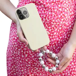 etui-mat-ecru-srebrne-korale-do-iphone-13-pro-max