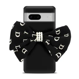 etui-matowe-czarne-do-google-pixel-7-z-kokardka