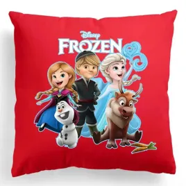 poduszka-czerwona-frozen-prezent-twoje-imie-wzory