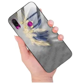 etui-glass-do-xiaomi-redmi-note-7-piora-boho-wzory