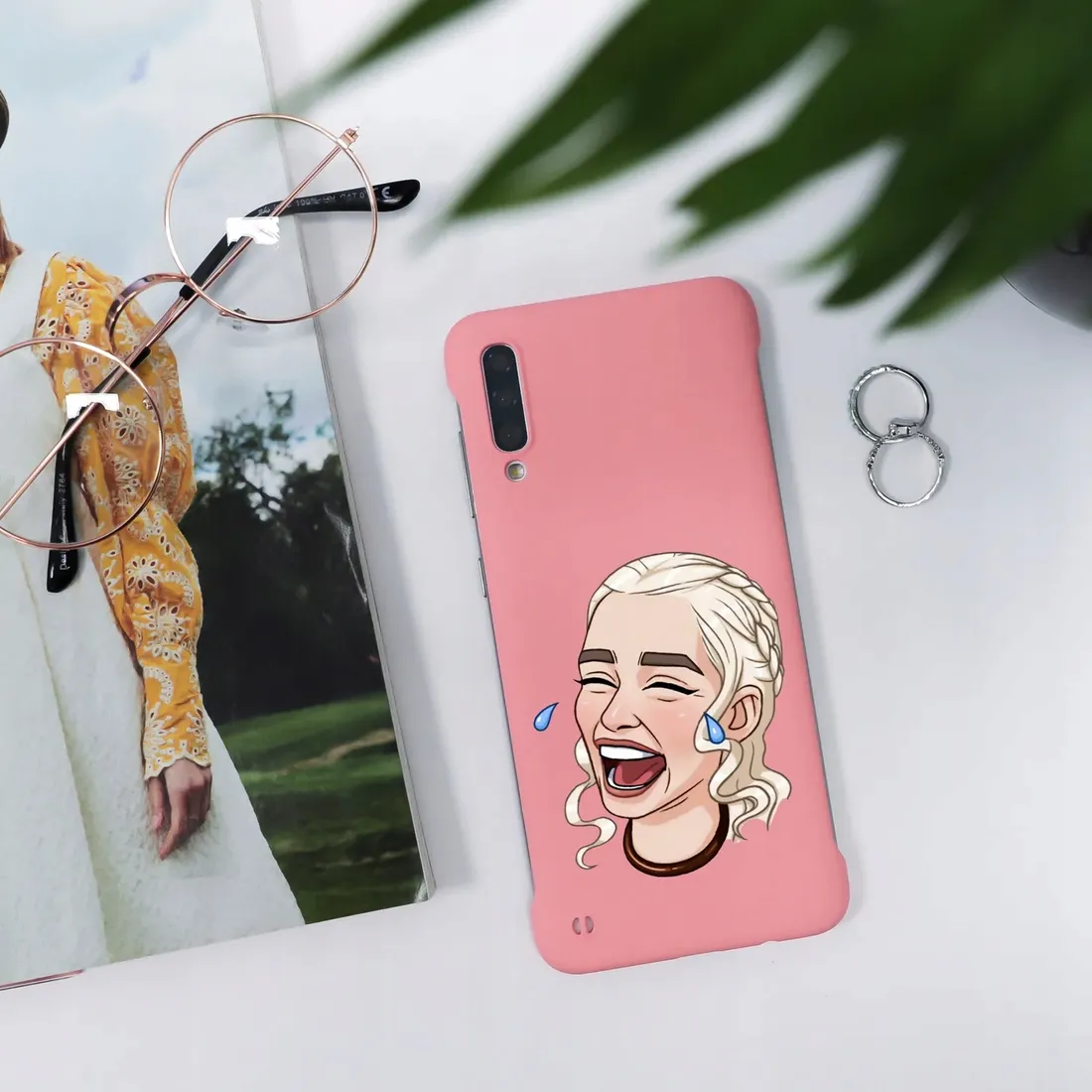 etui-coby-rozowy-do-iphone-8-plus-cartoon-wzory-stan-nowy
