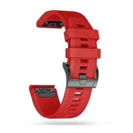 pasek-silikonowy-22-mm-do-garmin-fenix-5-6-pro-czerwony