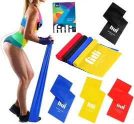 zestaw-4-gum-tasma-do-cwiczen-treningu-rehabilitacyjna-fitness-flat