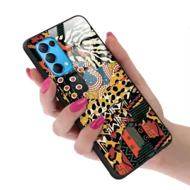 etui-glass-do-oppo-reno-5-case-kwiaty-flower-wzory