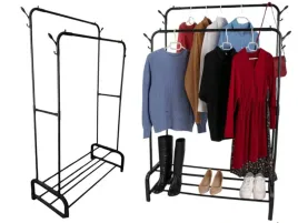 wieszak-garderoba-na-ubrania-z-polkami-na-buty-stojacy-kurtki-metalowa