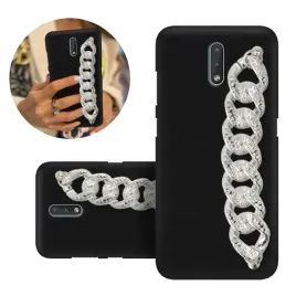 etui-blink-mat-czarne-do-nokia-2-4-lancuch-srebrny