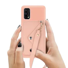 etui-matowe-z-kieszonka-rozowa-do-realme-7-pro