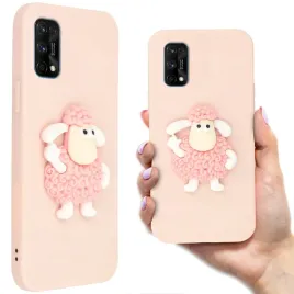 etui-matowe-losos-do-realme-7-pro-rozowy-baranek