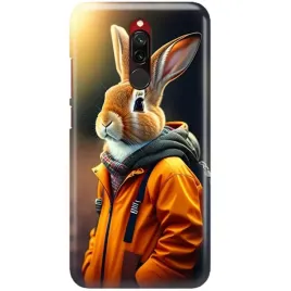 etui-do-xiaomi-redmi-8-zwierzeta-ludzkie-wzory