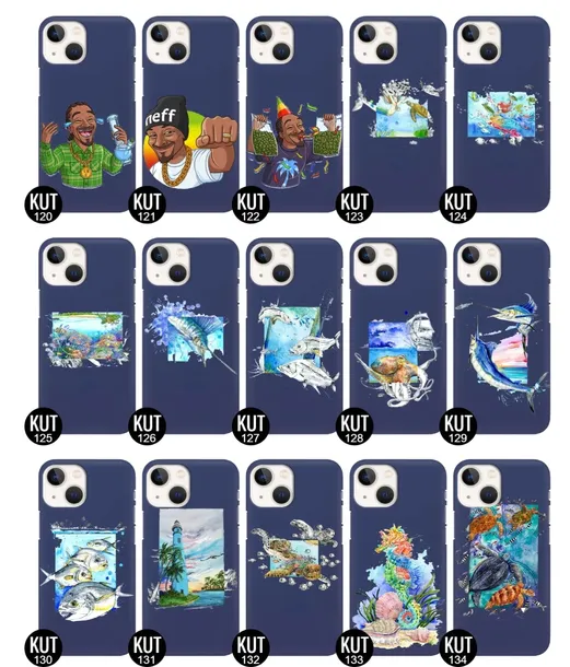 etui-matowe-granat-do-iphone-13-mini-modne-wzory-kolor-granatowy