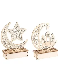 2x-ozdoba-ramadan-eid-mubaraka-drewniana-w-ksztalcie-ksiezyca-dekoracja