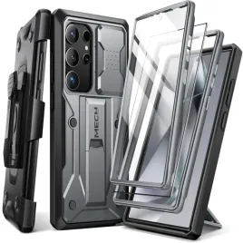tongate-etui-pancerne-360-do-samsung-galaxy-s24-ultra-stojak-klips-szary