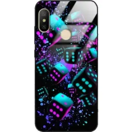 etui-glass-do-xiaomi-redmi-6-pro-case-neon-wzory