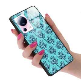 etui-glass-do-xiaomi-13-lite-wiosenne-kwiaty-wzory
